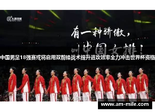 中国男足18强赛或将启用双前锋战术提升进攻效率全力冲击世界杯资格 中国男足18强赛或将启用双前锋战术提升进攻效率全力冲击世界杯资格