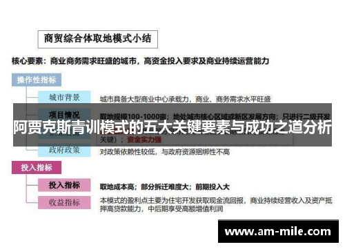 阿贾克斯青训模式的五大关键要素与成功之道分析